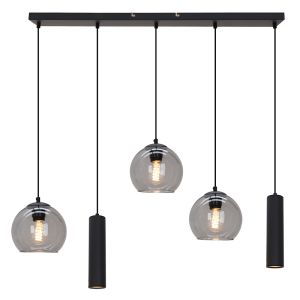 Moderne hanglamp zwart, Gianni