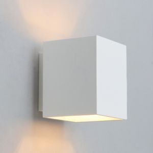 Moderne up down wandlamp wit, Dalila