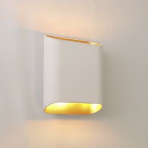 Moderne up down wandlamp wit, Bouke