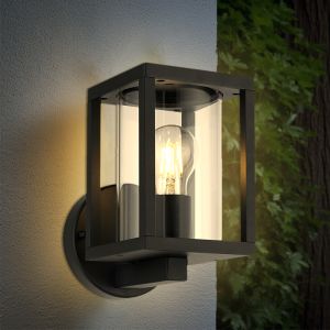 Moderne buitenlamp zwart, Amalie, IP54