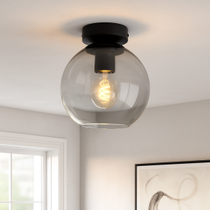 Design plafondlamp grijs, Giada