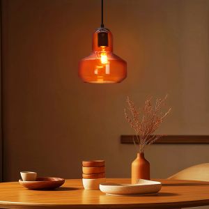 Design hanglamp oranje, Sabina