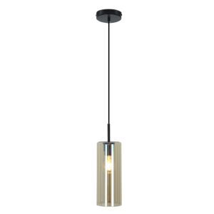 Moderne eettafel hanglamp amber, Gaya