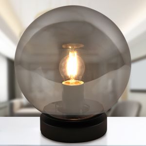 Moderne tafellamp grijs, Jelly, met schakelaar