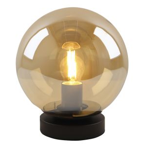 Moderne tafellamp amber, Jelly, met schakelaar