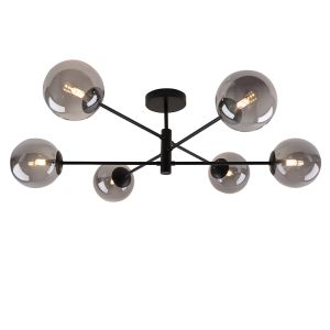 Design plafondlamp grijs, Remo