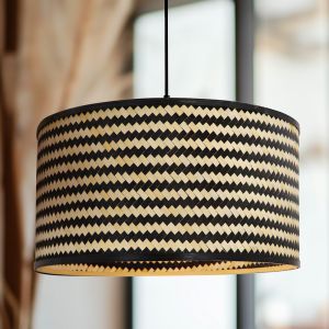 Bamboe hanglamp zwart, Jildau