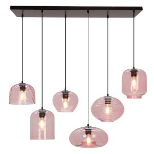 Moderne hanglamp roze, Caia