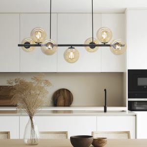 Design hanglamp amber, Remo