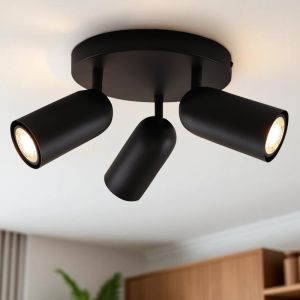 Moderne plafondspot zwart, Jacey