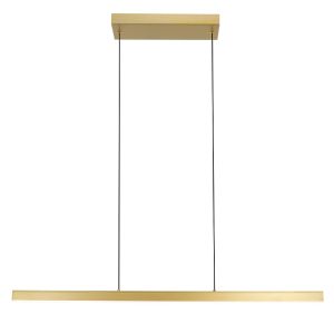 Moderne hanglamp messing, Iwan, 18W, 2700K LED