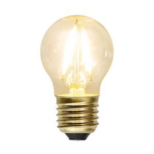 E27 LED lamp Sjors, IP44 (waterbestendig), 1,5 Watt, 2100K (Extra sfeervol wit)