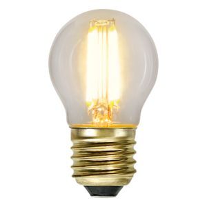 3 staps dimbare E27 kogellamp, 4w extra sfeervol wit