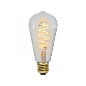 3 staps dimbare filament E27 ST64 Edison, 4w warm wit (2100k)