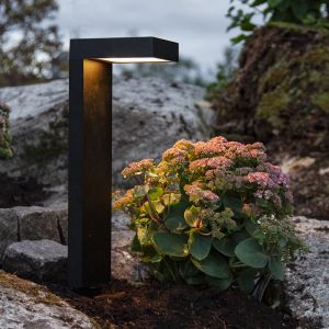 Moderne solar prikspots zwart, Anandi, 0,06W, 3000K LED, IP44