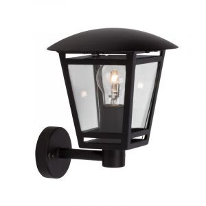 Moderne buitenlamp zwart, Jedidjah, IP44
