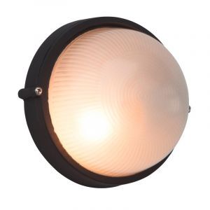 Glazen buitenlamp zwart, Trishana, IP44