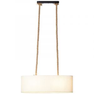 Landelijke hanglamp Boyke, Stof