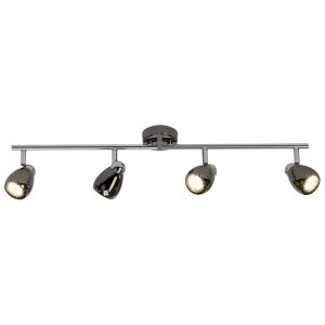Metalen plafondlamp zwart, Khadra, 3W, 3000K LED