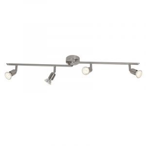 Metalen plafondspot chroom, Hayo, 50W, 3000K LED