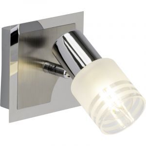 Metalen wandlamp chroom, Blake