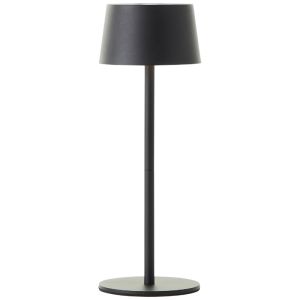 Moderne buiten tafellamp zwart, Petter, 2W, 3000K LED, IP44, 3-staps dimbaar