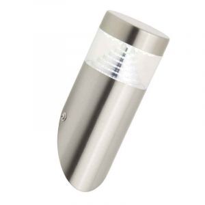Kunststof buitenlamp chroom, Samuel, 1W, 6500K LED, IP44
