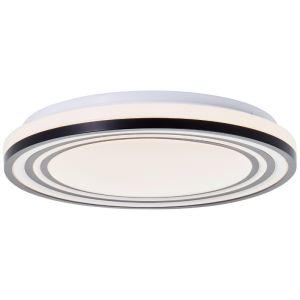 Moderne plafondlamp zwart, Merlijn, 24W, 3000K LED