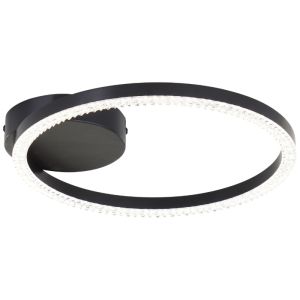 Design plafondlamp zwart, Maladon, 12W, 4000K LED