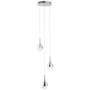 Klassieke hanglamp Emma, Chroom