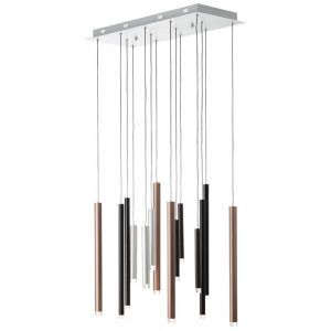 Moderne hanglamp bruin, Olivia, 4W, 3000K LED