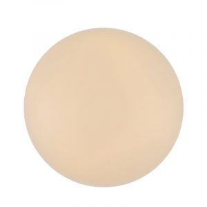 Kunststof plafondlamp met sensor wit, Djalissa, 12W, 3000K LED, IP44