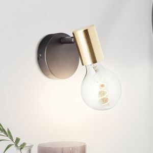 Moderne wandspot messing, Lakeisha