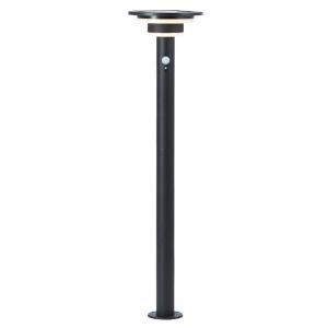 Moderne staande buitenlamp op zonne-energie zwart, Lonneke, 3W, 3000K LED, IP44