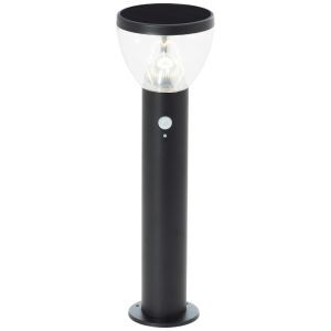Moderne staande buitenlamp op zonne-energie zwart, Saar, 3W, 3000K LED, IP44