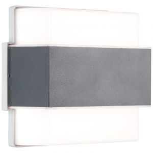 Moderne buitenlamp Birol, Metaal, 7w neutraal wit LED