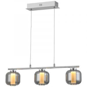 Design hanglamp Emmely, Metaal, 17w warm wit LED