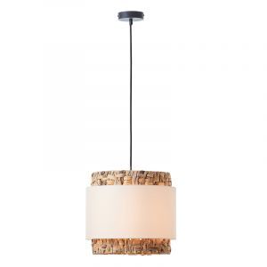 Landelijke hanglamp bruin, Vibeke