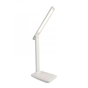 Witte LED bureaulamp Danila met verstelbare lichtkleur