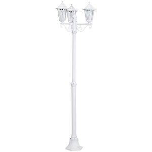 Witte klassieke buitenlamp aluminium, Alieke, IP44