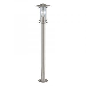 Zilveren moderne buitenlamp rvs, Arabella, IP44