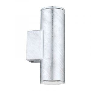 Grijze moderne buitenlamp staal, Marlies, IP44
