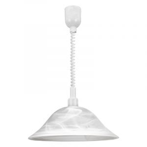 Witte hanglamp glas, Klaas
