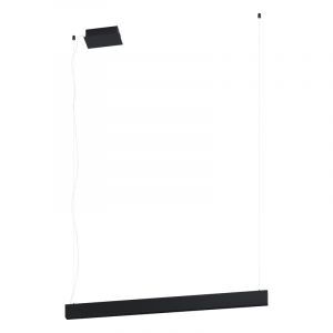 Zwarte moderne hanglamp staal, Varun, 31W, 3000K LED