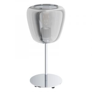 Chromen moderne tafellamp, Gauke, staal