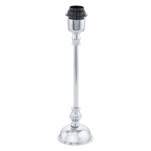 Nikkelen vintage tafellamp aluminium, Mason, met schakelaar