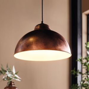 Koperen industriële koepellamp metaal, Liana
