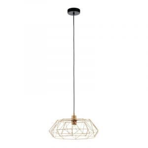 Koperen industriële hanglamp metaal, Acri