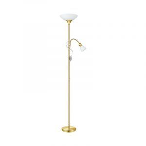Gouden vloerlamp Burgo