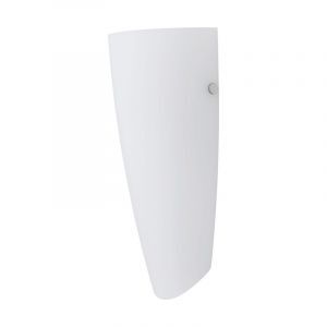 Emir design wandlamp staal en glas